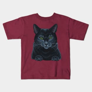 Black Cat Kids T-Shirt